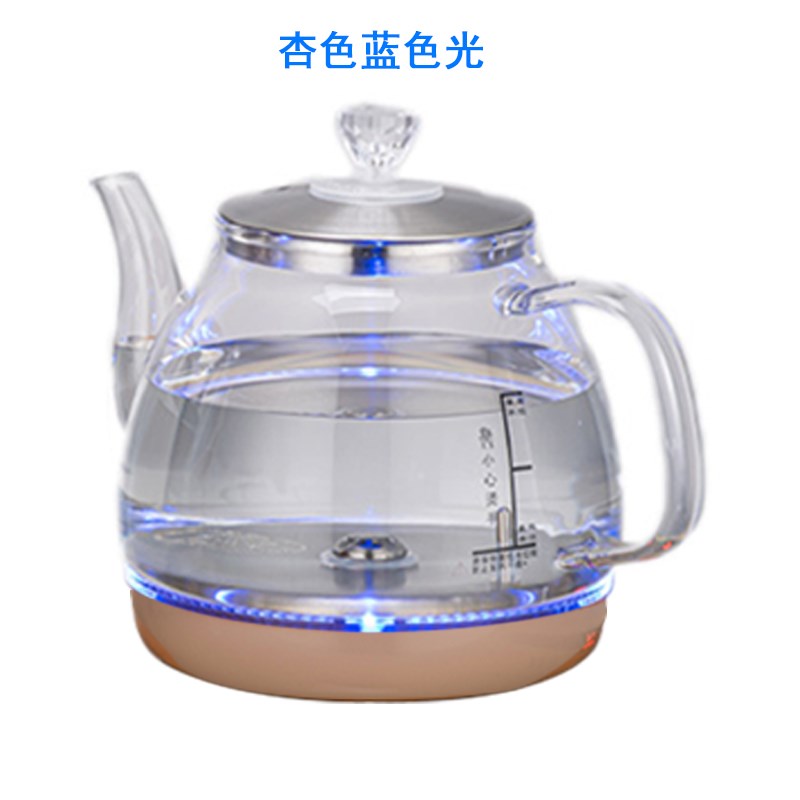 自动上水烧水壶单壶配件底部加水抽水玻璃电热烧水壶茶台茶桌茶盘