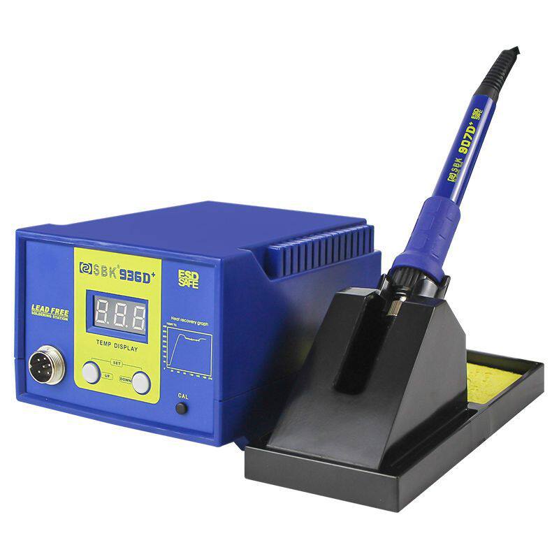 白光电烙铁SBK936D+数显数字恒温可调温60W家用维修焊接电焊台