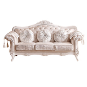 欧式 家具美容院双人三人小户型可拆洗 布艺沙发123组合客厅整装