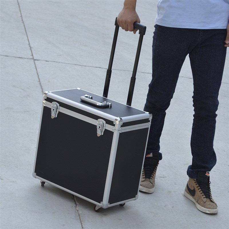 铝合金工具箱拉杆箱运输箱拉杆收纳箱仪器箱五金维修工具箱美缝