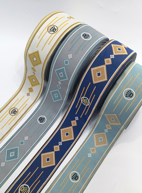 宽8CM窗帘花边沙发套桌旗抱枕红木家具坐垫装饰绣花边拼接织带DIY