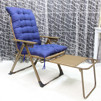 老懒人藤条折叠椅办公室午休躺椅沙滩椅午睡床阳台靠背椅凉椅家用