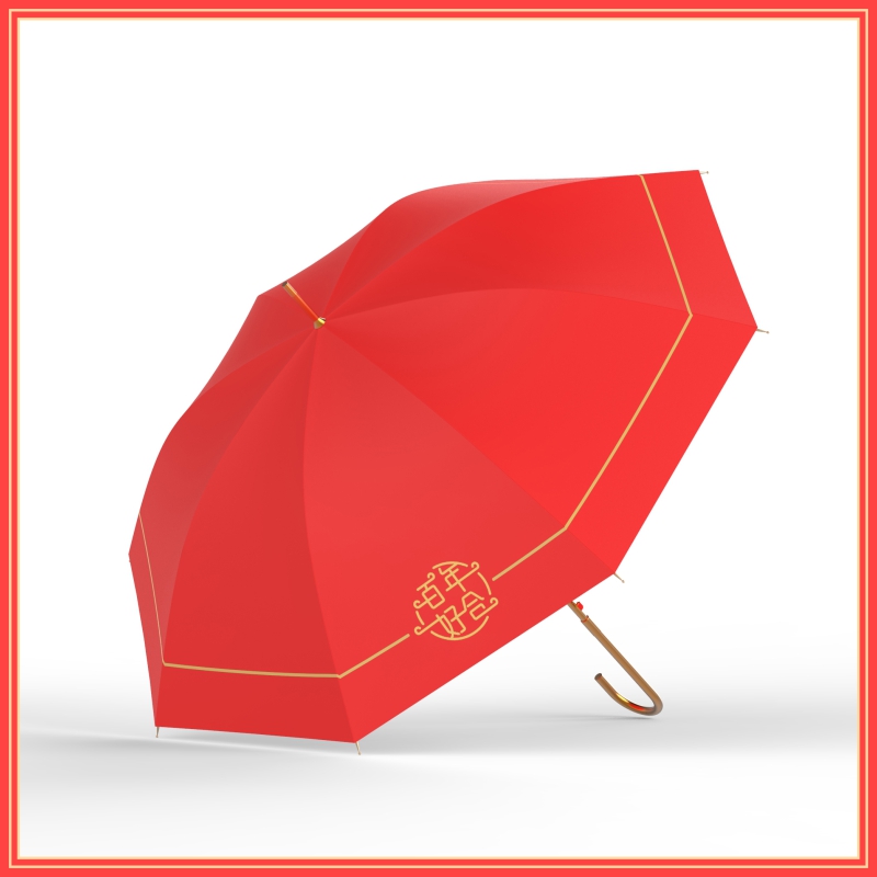 中式婚伞新娘伞红伞结婚伞婚礼专用红色雨伞新娘结婚出嫁伞高级