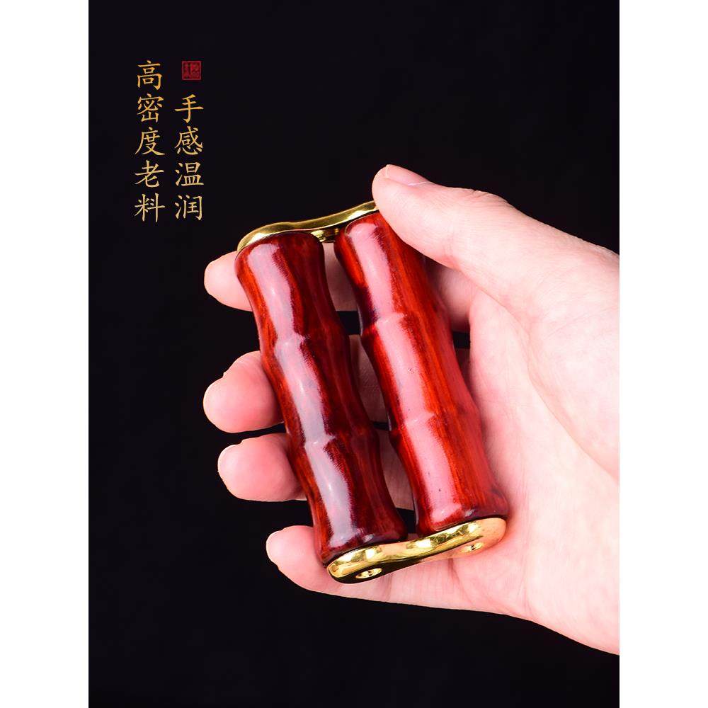 紫檀木节节高减压器手把件手掌按摩器木质滚轮运转随身文玩工艺品,家居饰品,装饰摆件,淘宝优惠券,粉丝福利购,淘宝优惠卷