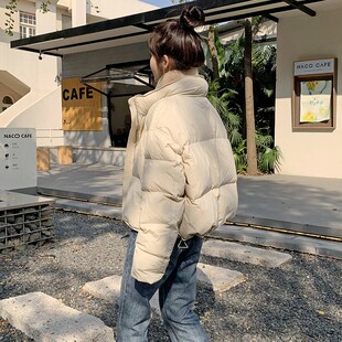 2025冬季新款小个子羽绒服女短款韩版时尚保暖高腰显瘦加厚面包服