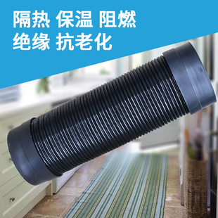 新风系统PVC消音管风管 配件110管道新风机消音器160消音隔音材料