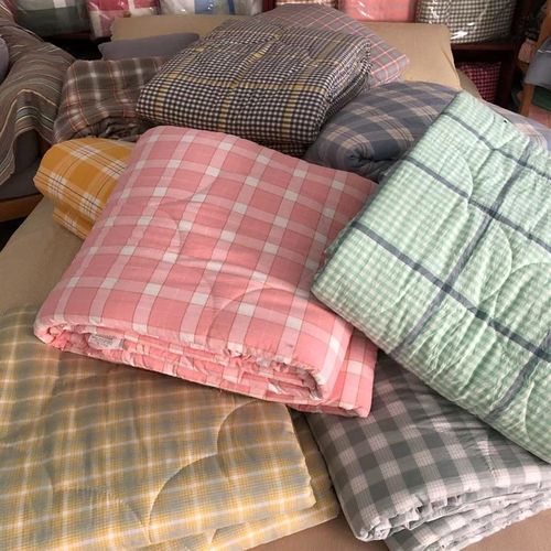 柔软舒适的纯棉水洗棉棉春秋被花冬被都是新棉花