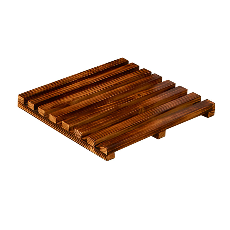 享见家居木桶配件熏蒸凳木脚垫按摩凳万向轮实木泡澡桶坐浴盆木凳