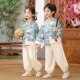 女孩古装 中国风唐装 演出服幼儿园儿童表演服 套装 汉服男童春秋中式