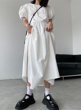 拖延症 / 巨显瘦后背绑带连衣裙 夏日不费心思的长裙