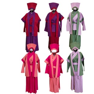 古代仆人服装女佣汉服丫鬟女宫女侍女杂役古代平民粗布茶馆工作服