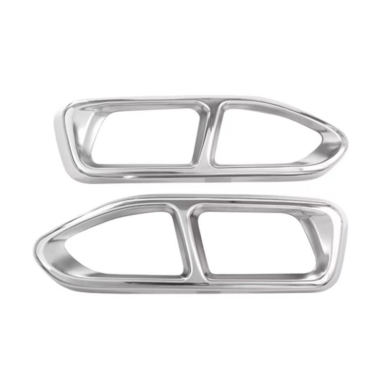 适用于16-18宝马7系G11 G12 740I 750I尾喉排气管框装饰亮片装饰