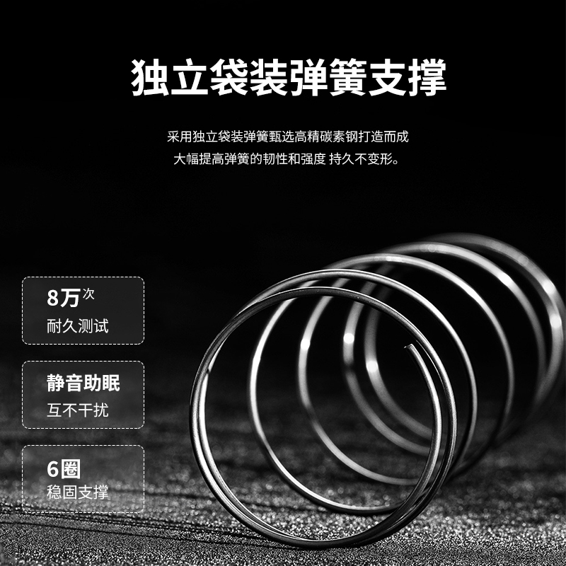 天然乳胶双层子母床垫3E环保棕席梦思软硬两面用垫经济型静音床垫