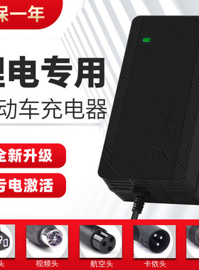 锂电池电动车充电器48V2A36V60V24V72V电车锂离子哈雷平衡车通用