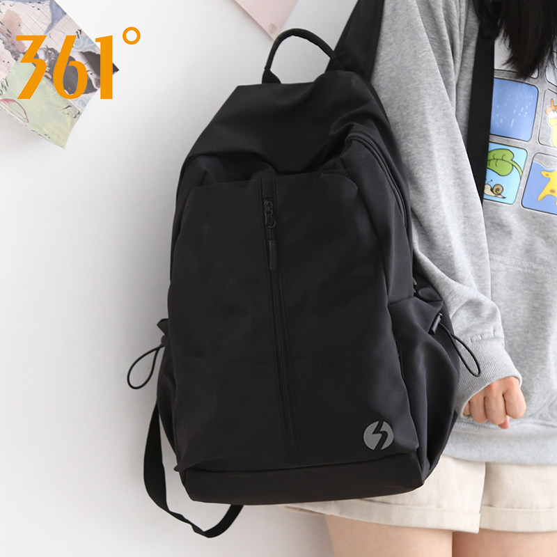 2025新款361男款双肩包：大容量多功能，初中高中生背包首选