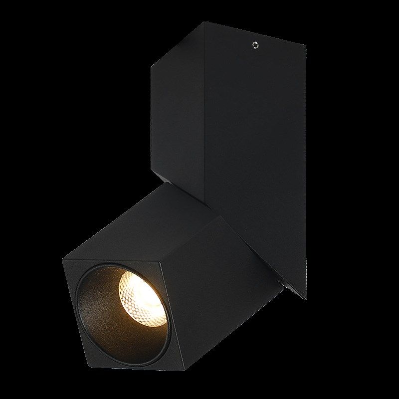 可调角度led射灯防眩光明装可折叠免开孔桶灯客厅背景墙玄关天花,家装灯饰光源,明装射灯,淘宝优惠券,粉丝福利购,淘宝优惠卷