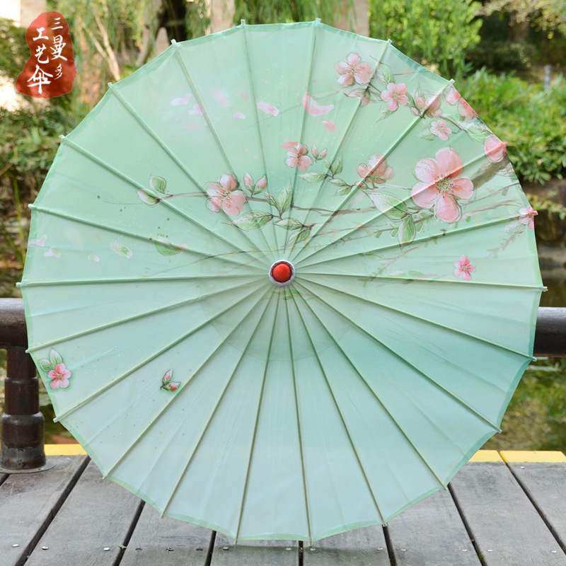 中国风油纸伞吊顶装饰旗袍走秀绸布伞汉服拍照道具舞蹈演出工艺伞,家居饰品,工艺伞,淘宝优惠券,粉丝福利购,淘宝优惠卷