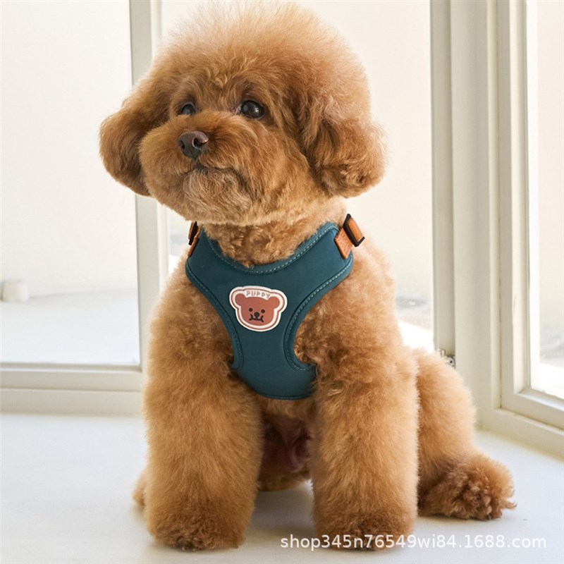 狗狗牵引绳背带式小型犬狗狗的牵引绳中型犬胸背带狗绳泰迪狗链