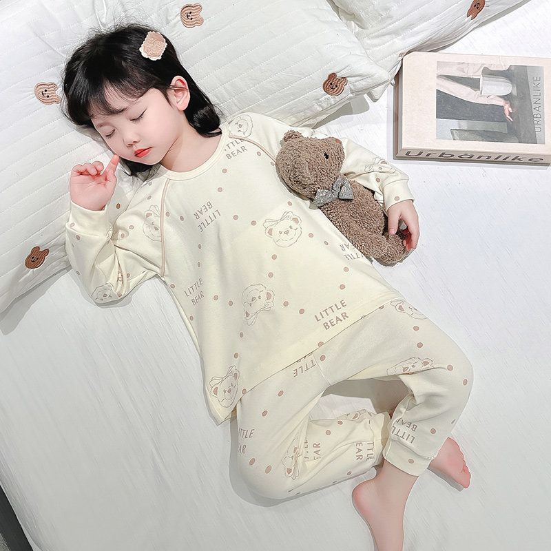儿童睡衣纯棉婴幼儿男女宝宝春秋季套装卡通可爱女童长袖秋家居服,童装/婴儿装/亲子装,家居服套装,淘宝优惠券,粉丝福利购,淘宝优惠卷