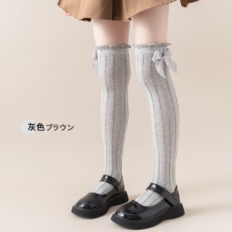 女童长筒袜过膝盖薄款春夏季公主风宝宝高筒花边纯棉白色女孩袜子,童装/婴儿装/亲子装,儿童袜子(0-16岁),淘宝优惠券,粉丝福利购,淘宝优惠卷