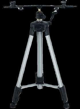 专业罗盘支架三脚架无磁便携罗经杖水平仪夹抓式罗盘辅助三角架