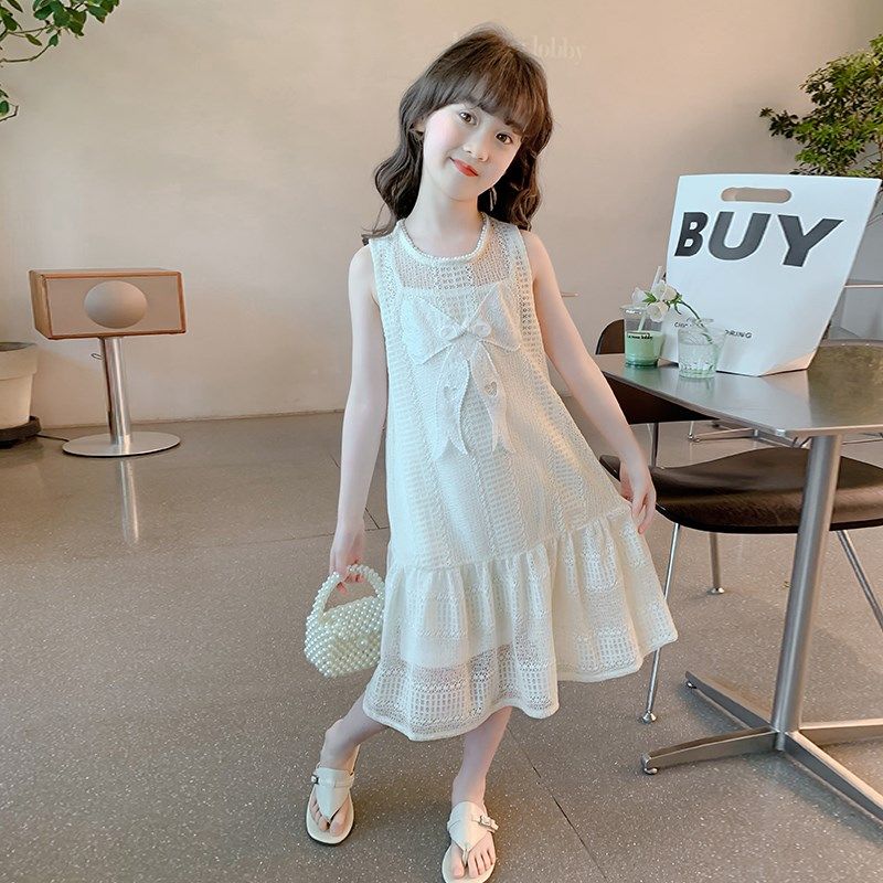 女童连衣裙2024新款夏季儿童洋气时髦吊带公主裙夏装小女孩裙子薄,童装/婴儿装/亲子装,连衣裙,淘宝优惠券,粉丝福利购,淘宝优惠卷