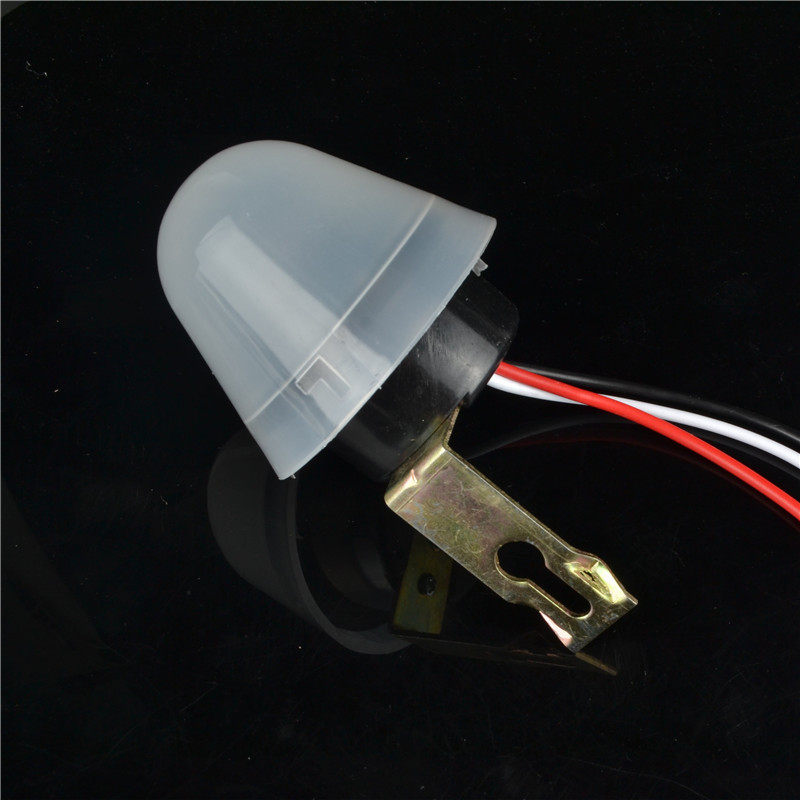 智能纯光控开关LED路灯感应光控模块自动控制户外防雨尘省电220v