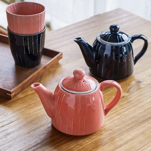 复古陶瓷水杯家用茶具招待客人 进口舞陶馆自由杯日式 杯子茶杯