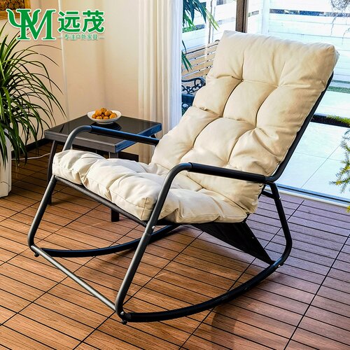 远茂户外摇椅家用休闲椅藤编阳台庭院花园懒人椅子单人躺椅摇摇椅