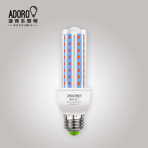 澳得乐led玉米灯泡红光e27大螺口5W9W15W18W喜庆灯笼超亮节能灯泡