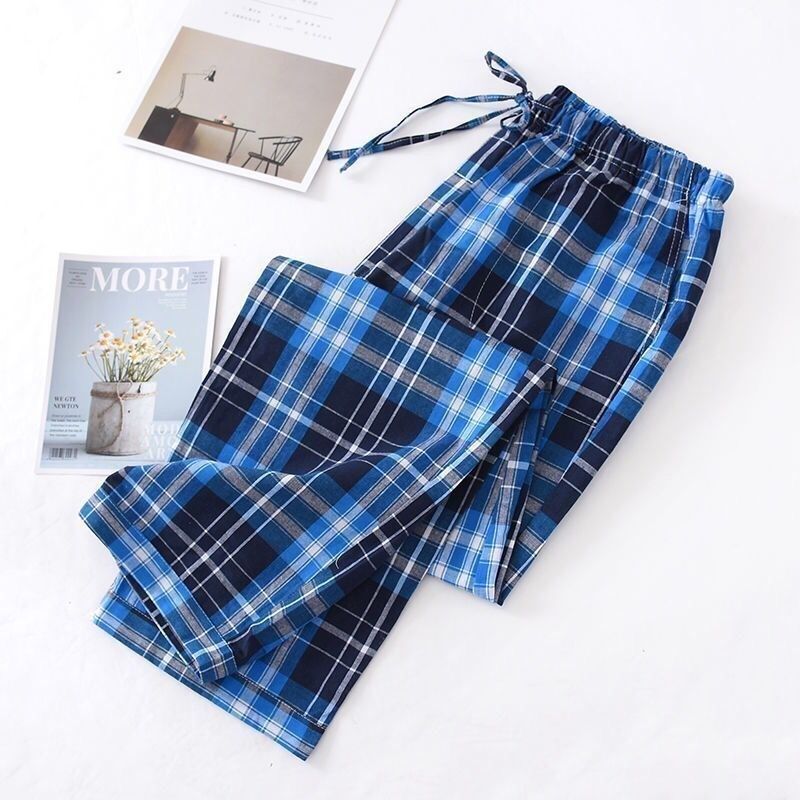 睡裤纯棉质梭织布男士老粗布家居裤宽松大版直筒中老年家居长裤,女士内衣/男士内衣/家居服,睡裤/家居裤,淘宝优惠券,粉丝福利购,淘宝优惠卷