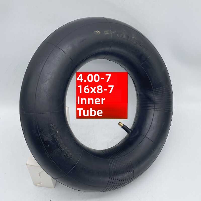 老年滑板车轮胎16X8.00-7直口内胎4.00-7带16英寸充气轮胎