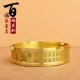 防风不锈钢黄铜烟灰缸家用父亲节礼物客厅办公室茶桌中式 高档摆件