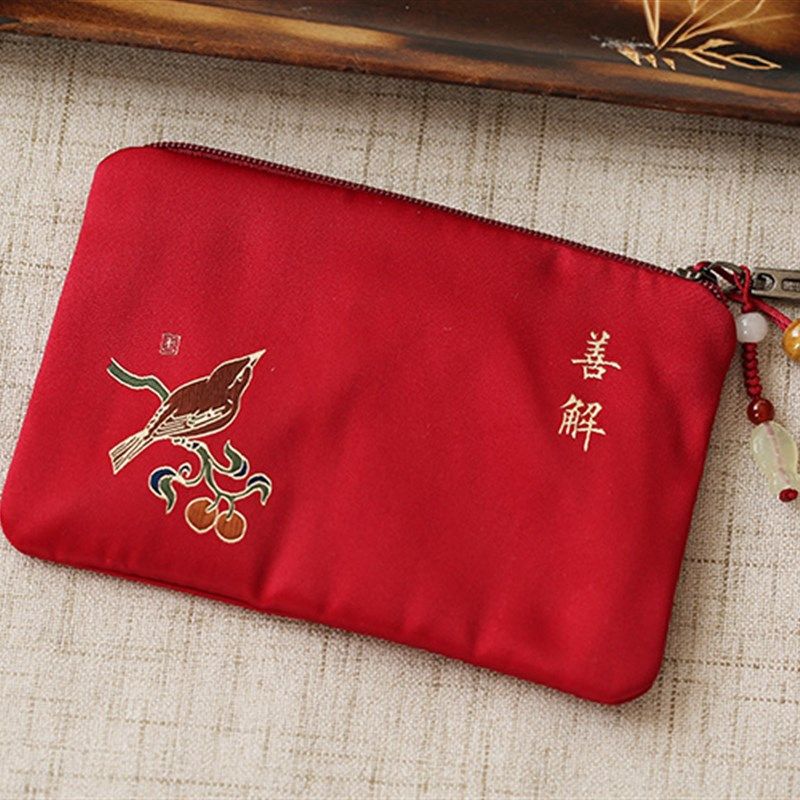 古风禅意手拿小卡包古典中国风小号创意零钱包手工随身复古小钱包,节庆用品/礼品,创意零钱包,淘宝优惠券,粉丝福利购,淘宝优惠卷