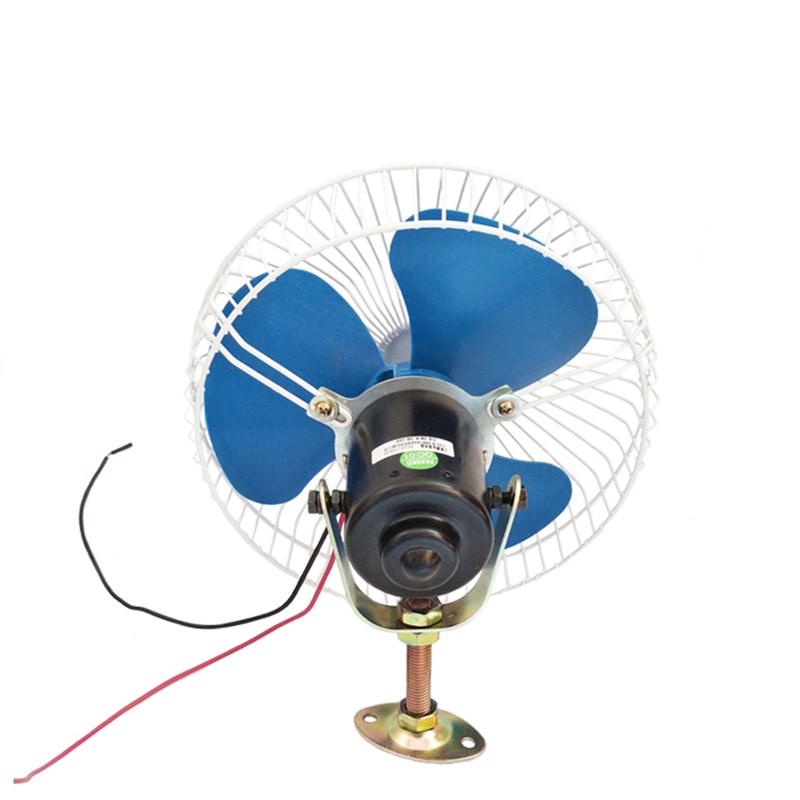 车载车用电风扇安装12V24V堆高机工程车挖土机全金属抗震排风级风