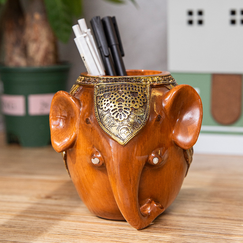 北欧笔筒办公室桌面摆件时尚个性老师办公用品创意文具教师节礼物