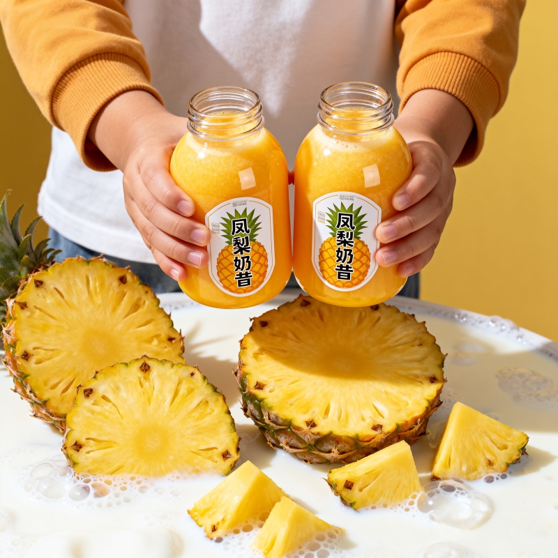 【现货速发】凤梨奶昔高品质秋冬婴幼儿酸甜新鲜健康饮品整箱礼箱
