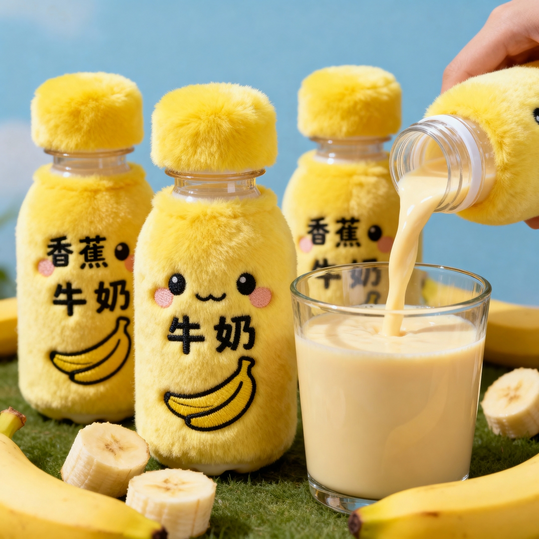 【年货上新】香蕉牛奶风味饮品220ml*20瓶学生营养早餐聚餐送礼