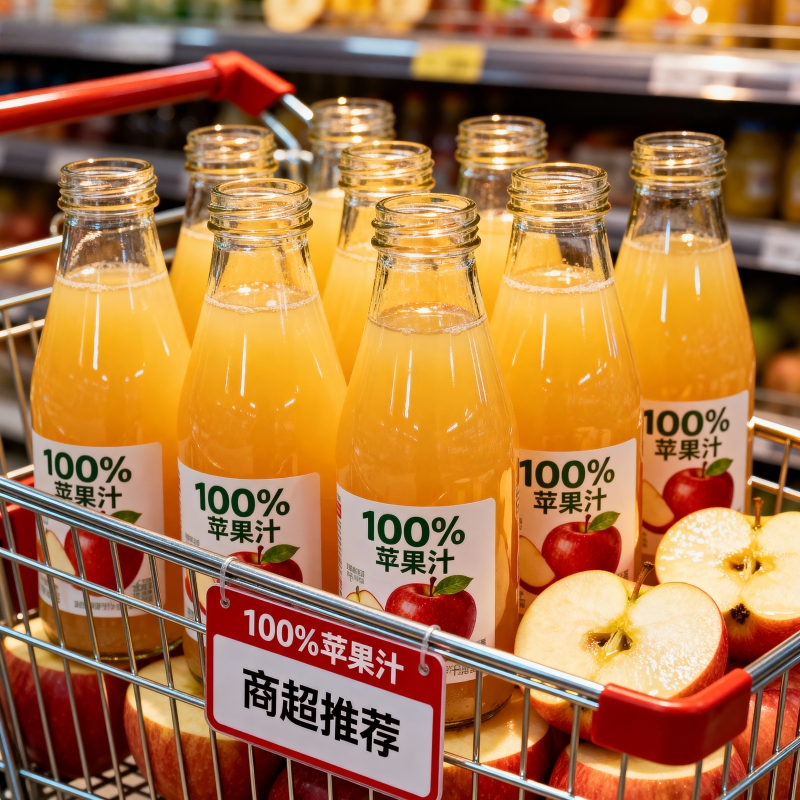 【网红同款】100%苹果汁清爽解腻0脂肪饮品学生宿舍饮料四季畅饮