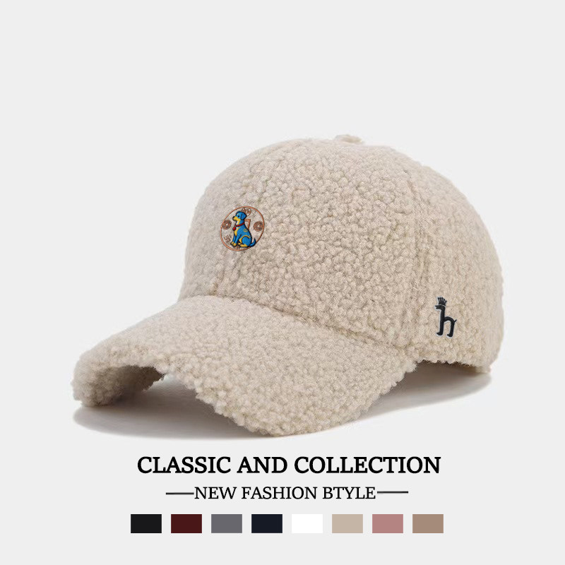 【一折专区】Horgias哈吉斯尼森男女棒球帽秋冬季保暖狗年限定潮