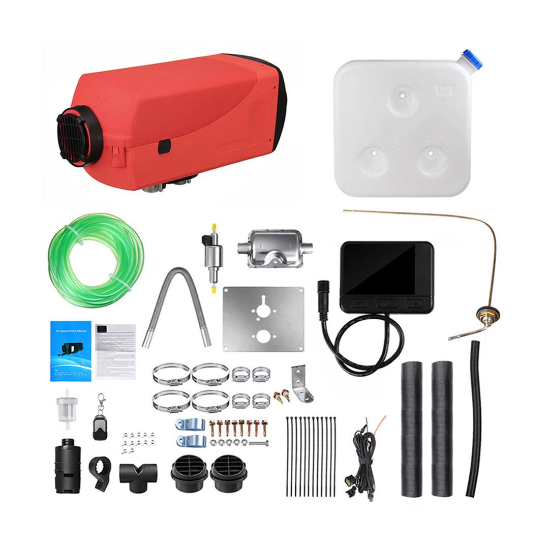 远程遥控柴暖驻车加热器燃油暖风货车汽车载取暖器制热暖风机