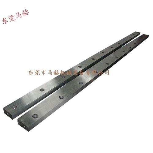 东莞马赫厂家直销剪板机刀片cr12mov不锈钢金方圆数控剪板机刀片