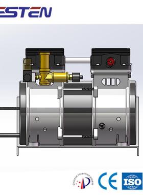 工程车载打气泵无油空压机BWZ1100/15DC特种直流耐高温DC12V/2