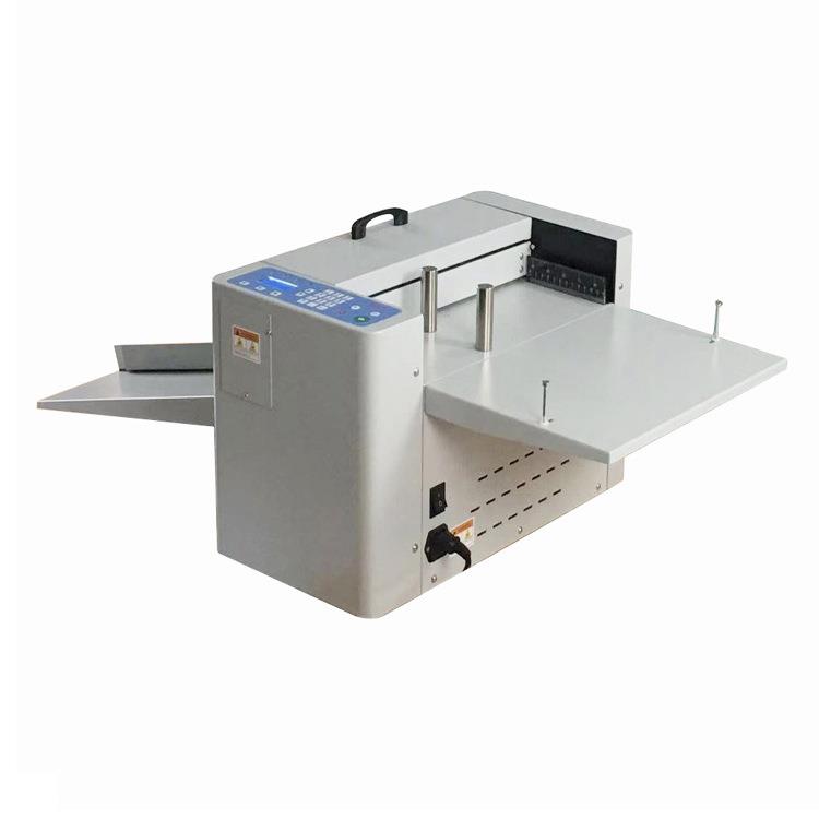 手动进纸数码压痕机虚线点线彩页画册宣传册电动折痕机MNX330