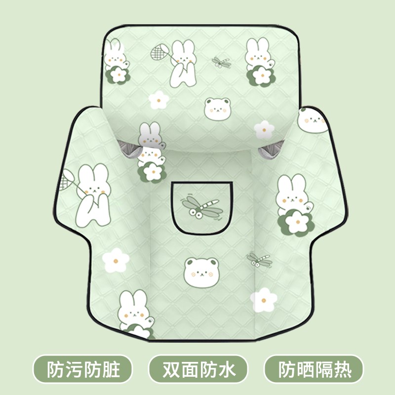 电动车挡风被夏季防晒罩薄款双面防水电动自行车遮阳四季通用防雨