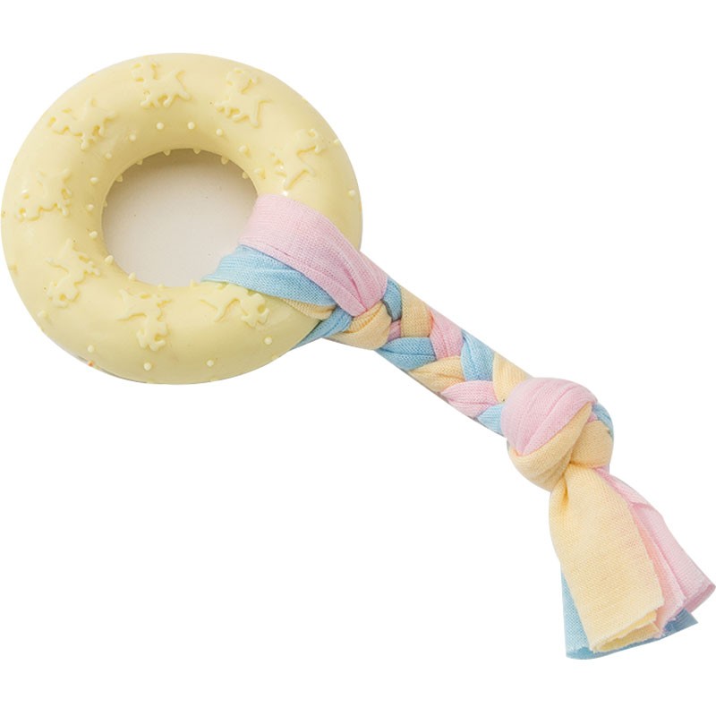 解闷神器小狗狗咬胶小型幼犬泰迪比熊博美独处逗狗的幼犬玩具咬绳