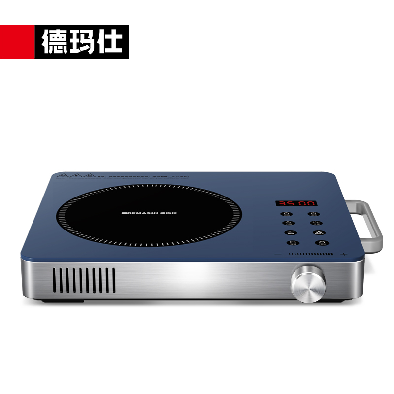 商用电磁炉3500W家用电磁灶德玛仕商业大功率平面奶茶饭店电池炉