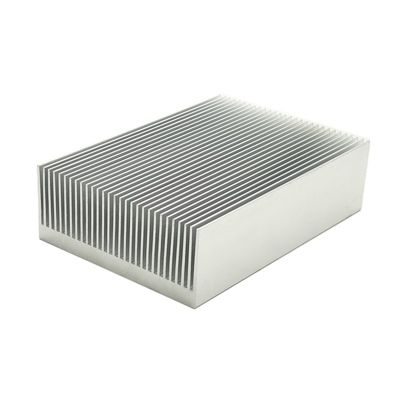 密齿散热块 电子散热器 铝型材散热片 大功率铝块100*69*28MM