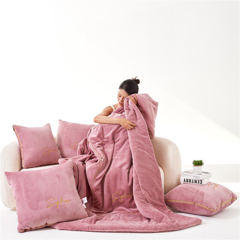 9斤抱枕被米米长冬季车载旅游空调被靠垫,居家布艺,抱枕被,淘宝优惠券,粉丝福利购,淘宝优惠卷