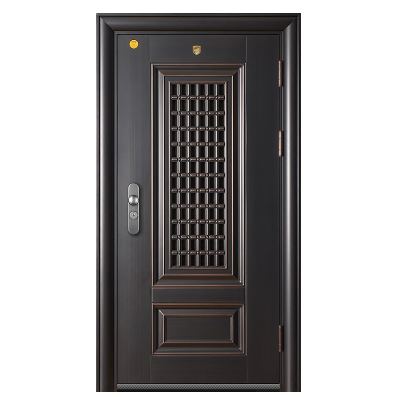 新多防盗门通风门家用大门进户门门中门定制甲级子母门入户门楼兰
